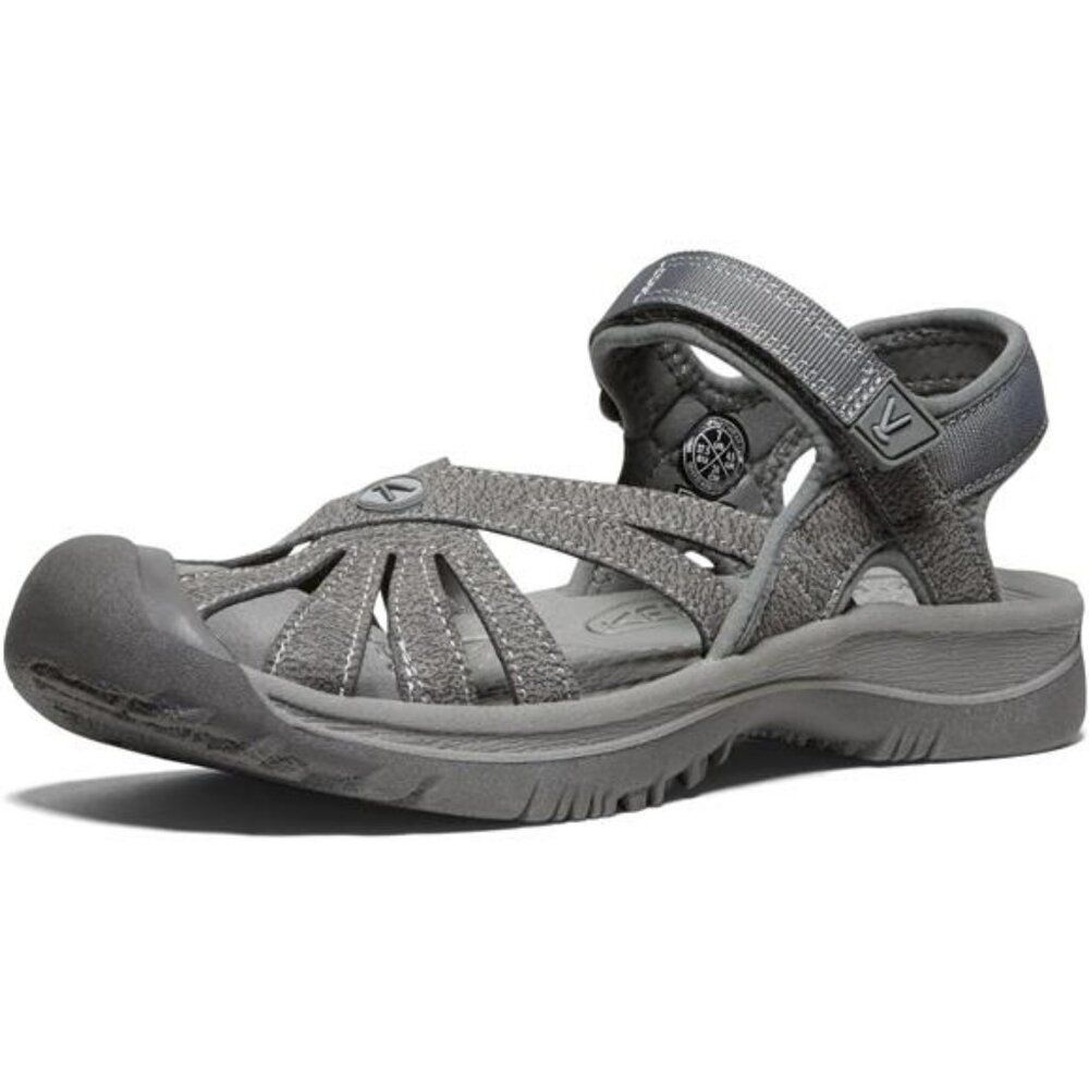 Womens closed toe hiking sandals water resistant arch support outdoor shoes